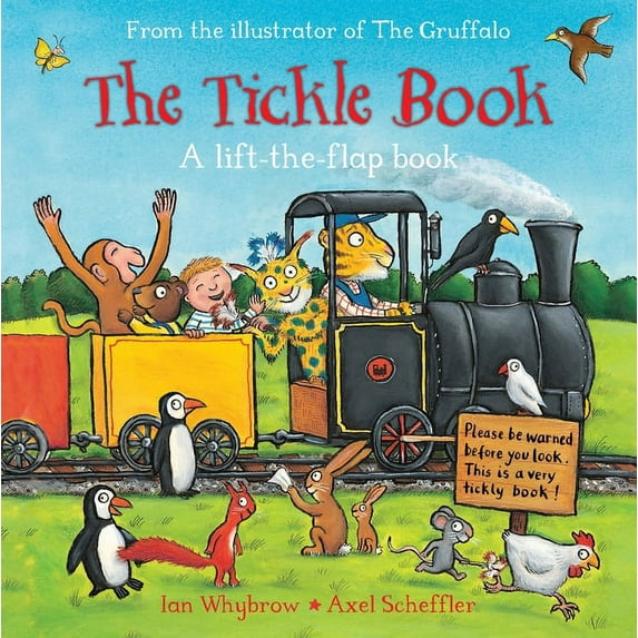 The Tickle Book: A Lift-The-Flap Book (Board Book)