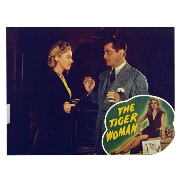 The Tiger Woman Still (20 x 16)