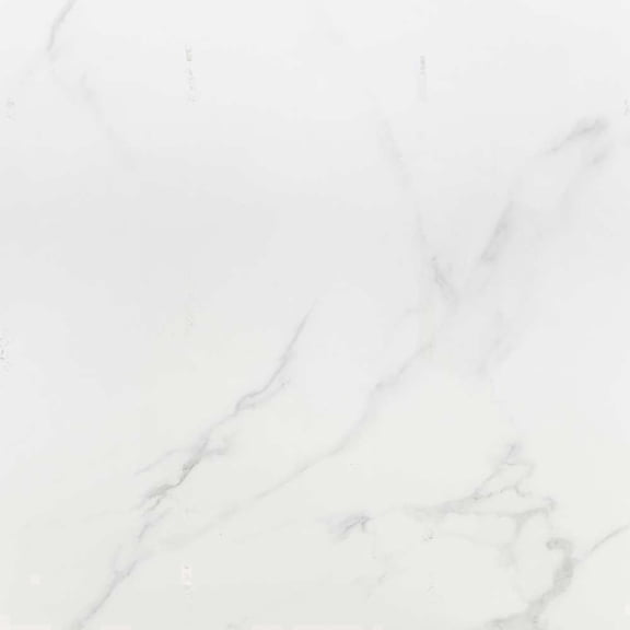 The Tile Life Adonis Pure 4" x 4" White Satin Porcelain Tile Sample, 1 Piece