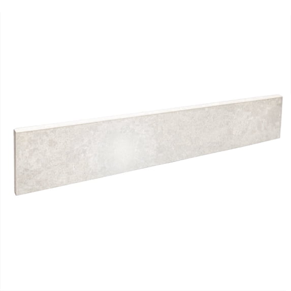 The Tile Life Alpe Stone Limestone 3" x 24" Perla Polished Porcelain Bullnose Tile