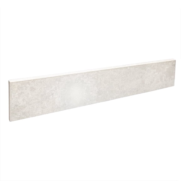 The Tile Life Alpe Stone Limestone 3" x 24" Perla Polished Porcelain Bullnose Tile