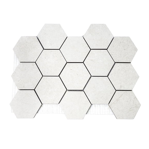 The Tile Life Alpe Stone 3" x 3" Artic Matte Porcelain Tile Sample 1 Piece