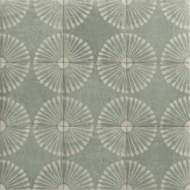 The Tile Life Amanecer Verde 8x8 Porcelain Floor and Wall Tile - Case of 25 (10.76 Sq. ft.)