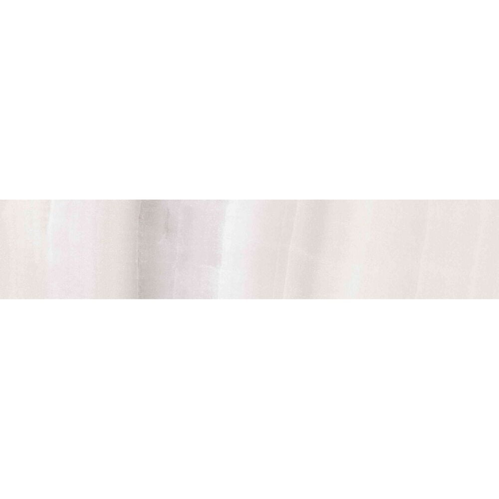 The Tile Life Amsterdam 2" x 10" Caramel Polished Ceramic Bullnose Tile