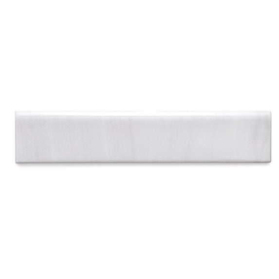 The Tile Life Amsterdam 2" x 10" Gris Polished Ceramic Bullnose Tile