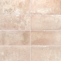 The Tile Life Arcilla 6" x 12" White Satin Porcelain Floor and Wall Tile, Case of 11