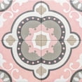 thumbnail image 1 of The Tile Life Art Deco 8 in x 8 in Pink Matte Porcelain Tile Sample 1 Piece, 1 of 11