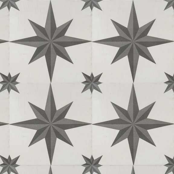 The Tile Life Astral Gray Sun Matte Porcelain Floor & Wall Tile, 4 x 4 in, 1-Piece Sample