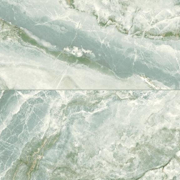 The Tile Life Banff 4" x 4" Onice Jade Polished Onyx Porcelain Tile Sample, 1 Piece