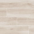 thumbnail image 1 of The Tile Life Belgrad Ivory Matte Wood-Look Porcelain Floor & Wall Tile, 4 x 6 in, 1-Piece Sample, 1 of 8