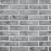 The Tile Life Brick City Gray Porcelain Floor and Wall Tile, 2" x 10", 32-Piece