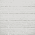 thumbnail image 1 of The Tile Life Brick City White Matte Porcelain Floor and Wall Tile 2x10 in 32-Piece, 1 of 15