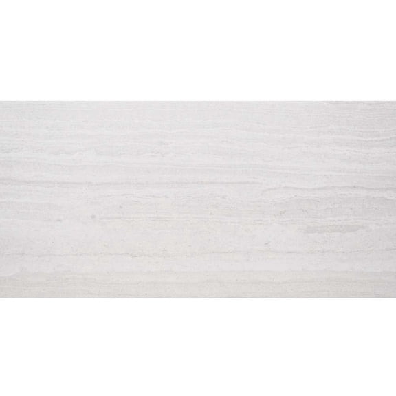 The Tile Life Brooklyn 12" x 24" Snow Matte Porcelain Floor and Wall Tile Case of 10