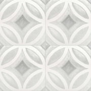 The Tile Life Cadence Gray Matte Porcelain Floor & Wall Tile 6x6 in 25-Piece