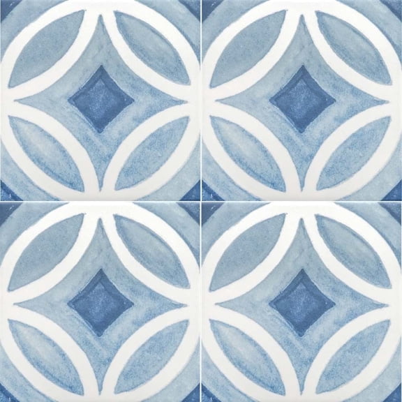 The Tile Life Cadence 6" x 6" Sky Matte Porcelain Tile Sample, 1 Piece