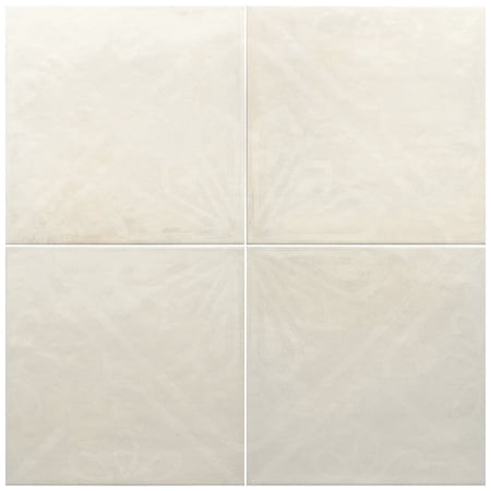The Tile Life Camarada 8" x 8" Blanco Matte Porcelain Tile Sample