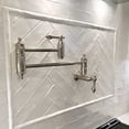 thumbnail image 1 of The Tile Life Chelsea 2" x 4" Blanco Polished Ceramic Tile Sample, 1 Piece, 1 of 22