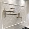 thumbnail image 1 of The Tile Life Chelsea 2" x 4" Blanco Polished Ceramic Tile Sample 1 Piece, 1 of 22