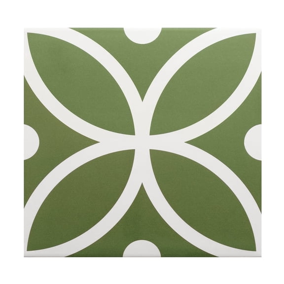 The Tile Life Circa 8" x 8" Bergen Verde Matte Porcelain Floor and Wall Tile (10.76 sq. ft. / case)