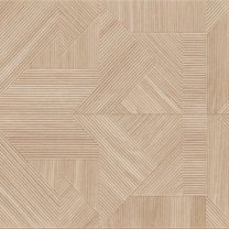 The Tile Life Daintree 4" x 4" Haya Matte Wood-Look Ceramic Relief Tile Sample, 1 Piece