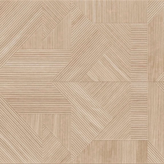 The Tile Life Daintree 4x4 Haya Matte Wood Look Ceramic Relief Tile Sample, 1 Piece