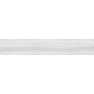 The Tile Life Daintree Blanco 8" x 48" Rectangle Porcelain Wood Look Floor and Wall Tile - Case of 7