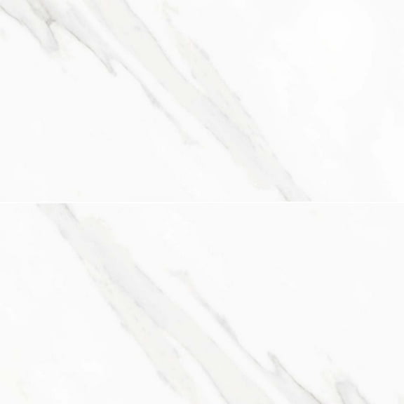 The Tile Life Delaney Blanco Polished Porcelain Floor & Wall Tile 4x4 in Sample 1-Piece