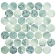 thumbnail image 1 of The Tile Life Eterna Big Penny Lungomare 2" x 2" Shiny Glass Round Mosaic Floor and Wall Tile (1.01 sq. ft. / sheet), 1 of 11