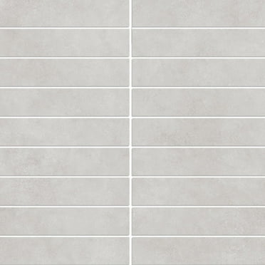 The Tile Life Foundry Ceniza Porcelain Mosaic Tile Sample - 4 x 4 in. - Matte - 1-Piece - Floor, Wall, Backsplash