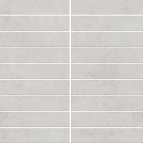 The Tile Life Foundry Concrete 4" x 4" Ceniza Matte Porcelain Mosaic Tile Sample, 1 Piece