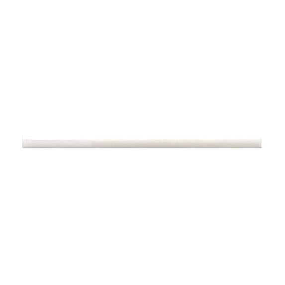 The Tile Life Galileo Bianco 3/8" x 6" Matte Ceramic Bullnose