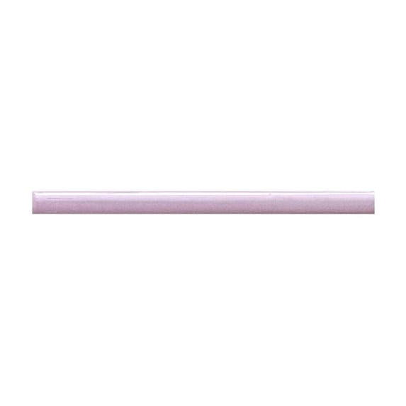 The Tile Life Galileo 3/8 in x 6 in Viola Glossy Ceramic Bullnose