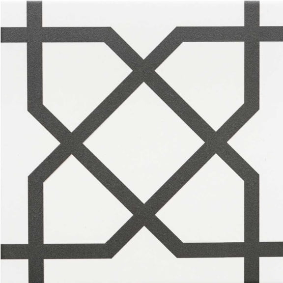 The Tile Life Gatsby 6" x 6" Addon Matte Porcelain Floor and Wall Tile Sample 1-Piece