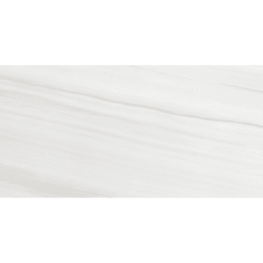 The Tile Life Kingsley Blanco Marble Look Porcelain Tile - 24 x 48 in. - Glossy - 2-Piece - Floor & Wall - Large Format