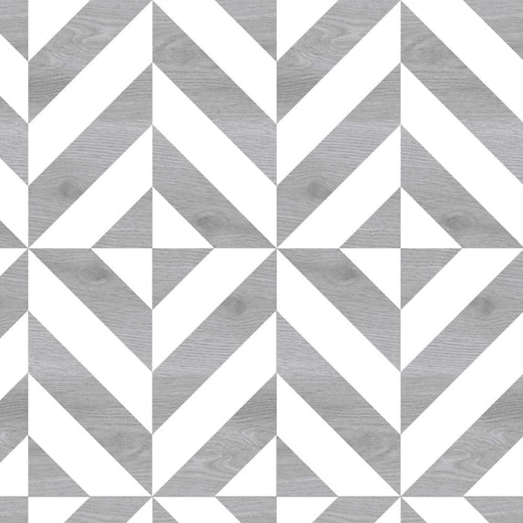 The Tile Life Larissa 4" x 4" Banda Gris Matte Porcelain Floor and Wall Tile Sample 1-Piece