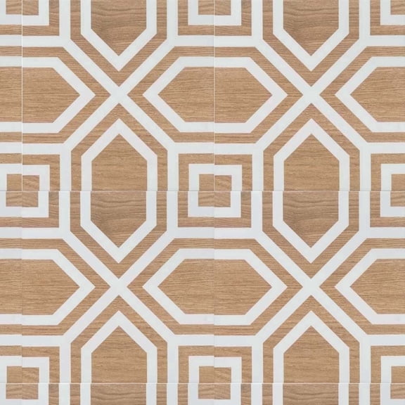 The Tile Life Larissa 4" x 4" Punta Miel Matte Porcelain Tile Sample, 1 Piece