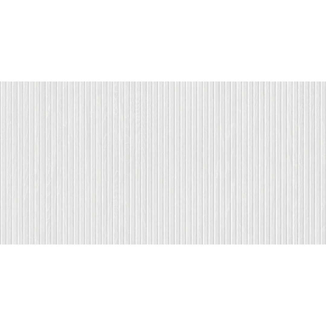 Marqueterie White 24" x 48" Porcelain Wood Look Tile