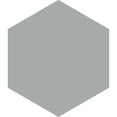 thumbnail image 1 of The Tile Life Milan Silver Hexagon Porcelain Tile Sample - 8 x 9.5 in. - Matte - 1-Piece - Floor, Wall & Backsplash, 1 of 9