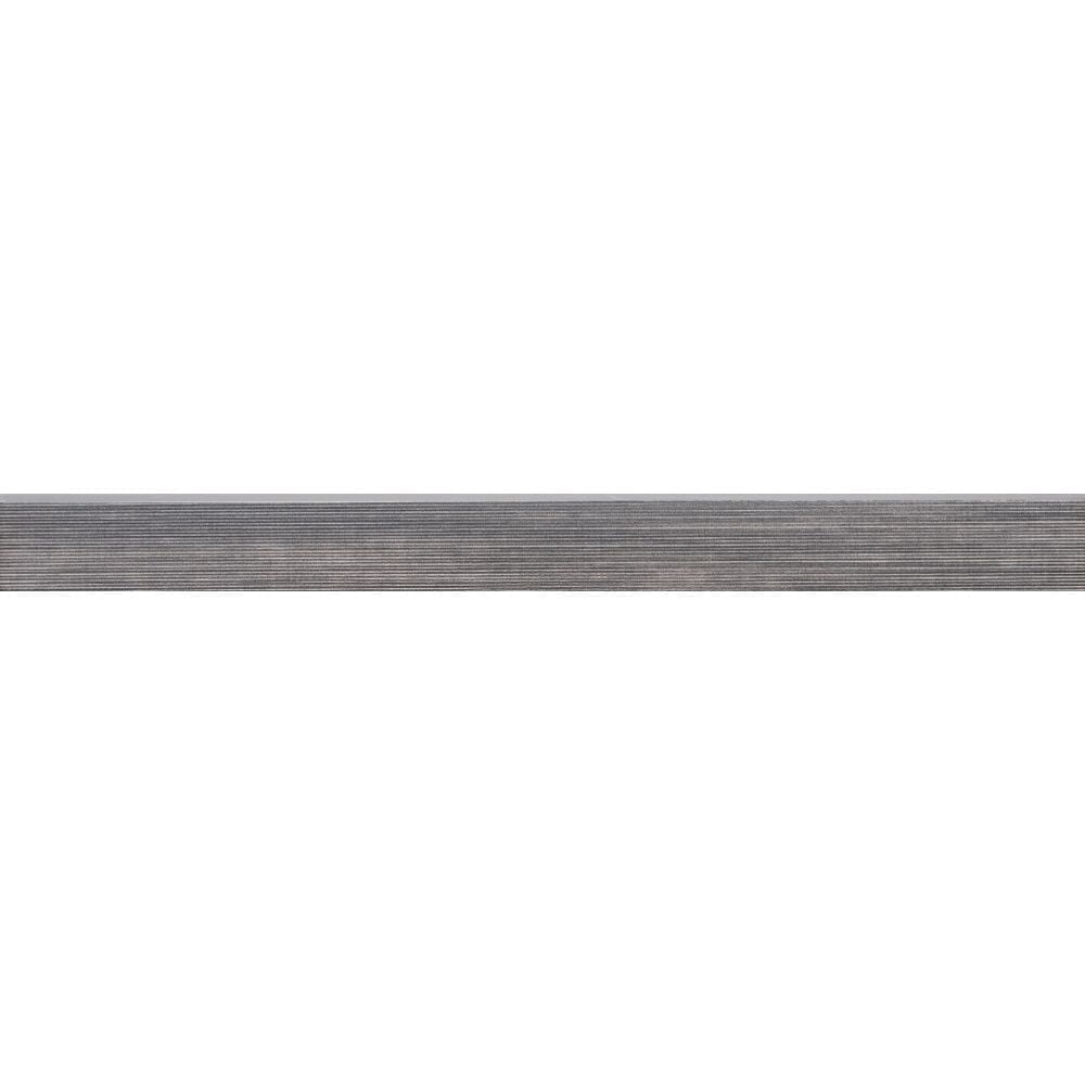 The Tile Life Minneapolis Acero 3" x 20" Ceramic Bullnose Tile Trim - 1 Piece