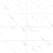 The Tile Life Monarch Calacatta Matte Porcelain Floor & Wall Tile, 24 x 48 in, 2-Piece