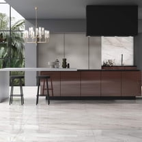 The Tile Life Monarch Azul Polished Porcelain Floor & Wall Tile, 12 x 24 in, 5-Piece