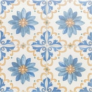 The Tile Life Monastery 8" x 8" Amalfi Porcelain Floor and Wall Tile, 30 Piece (13.34 Sq. ft.)