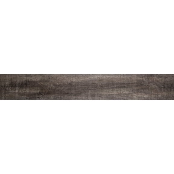 The Tile Life Muir 7" x 48" Driftwood Wood Look Matte Vinyl Floor and Wall Tile 10-Piece