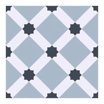 The Tile Life Nova Star 10" x 10" Night Matte Porcelain Floor and Wall Tile, Case of 16