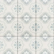 The Tile Life Oheka 6x6 Square Porcelain Tile Flooring and Wall, Bridgeham (10 Sq. ft./Case) Kitchen