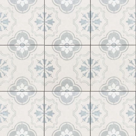 The Tile Life Oheka Bridgeham Matte Porcelain Floor & Wall Tile 6x6 in 44-Piece