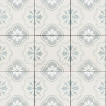 The Tile Life Oheka Bridgeham 6" x 6" Square Porcelain Patterned Floor and Wall Tile - Case of 44