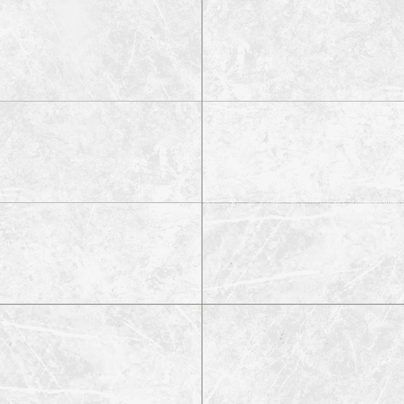 The Tile Life Opera White Marble Look Porcelain Tile Sample - 4 x 4 in. - Glossy - 1-Piece - Floor, Wall - Large Format