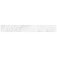 thumbnail image 1 of The Tile Life Opera 3" x 24" White Glossy Porcelain Bullnose Tile, 1 of 7