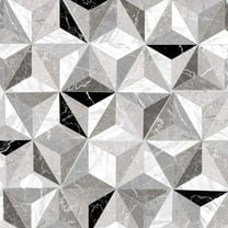 The Tile Life Osiris 8x9 Grey Porcelain Floor and Wall Tile - Case of 24 (9.04 Sq. ft.)